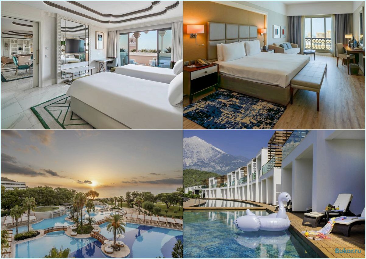 Роскошные отели Rixos Hotels для комфортного отдыха и незабываемых впечатлений